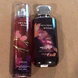 Body spray & shower gel